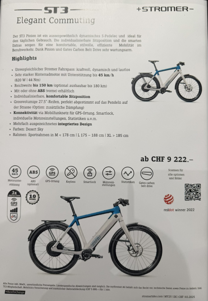 Stromer ST3 Pinion Sport